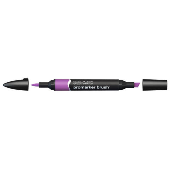 Pennarelli doppia punta Winsor&Newton brush purple - 0204542