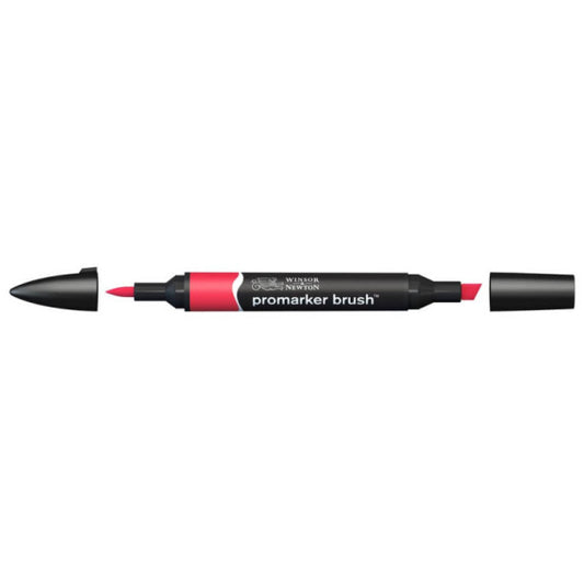 Pennarelli doppia punta Winsor&Newton brush red - 0204209