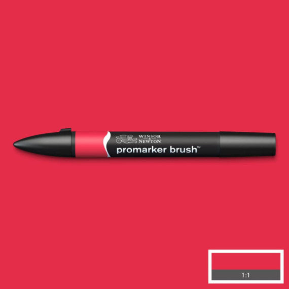 Pennarelli doppia punta Winsor&Newton brush red - 0204209
