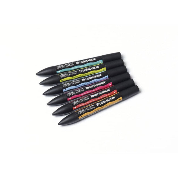 Pennarelli doppia punta Winsor&Newton brush toni medi - 0290124