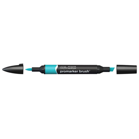 Pennarelli doppia punta Winsor&Newton brush turquoise - 0204654