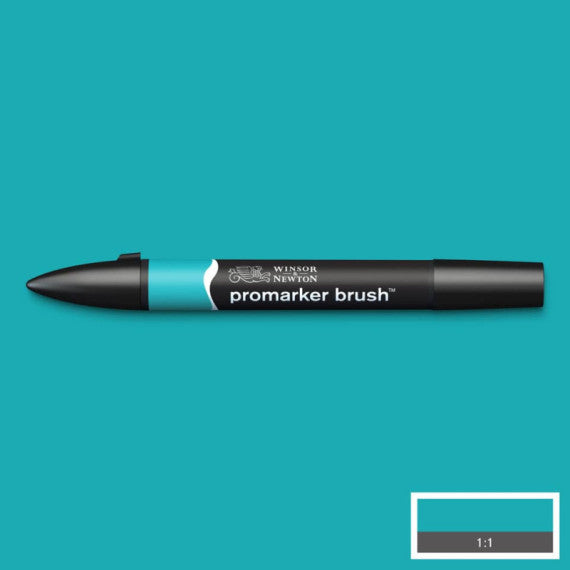 Pennarelli doppia punta Winsor&Newton brush turquoise - 0204654
