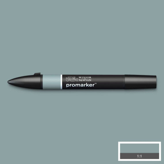 Pennarelli doppia punta Winsor&Newton grey green - 0203276