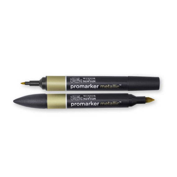 Pennarelli doppia punta Winsor&Newton oro - conf. 2 pezzi - 0290149