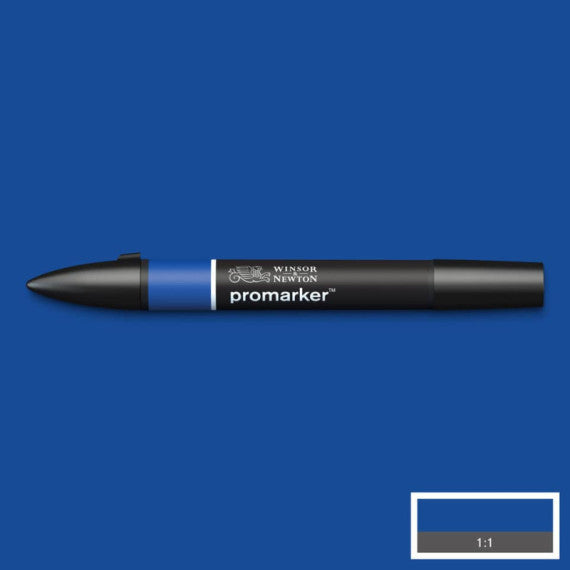 Pennarelli doppia punta Winsor&Newton royal blue - 0203045