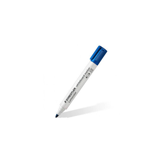 Pennarelli Lumocolor whiteboard 351 - punta tonda - tratto 2 mm - blu - Staedtler