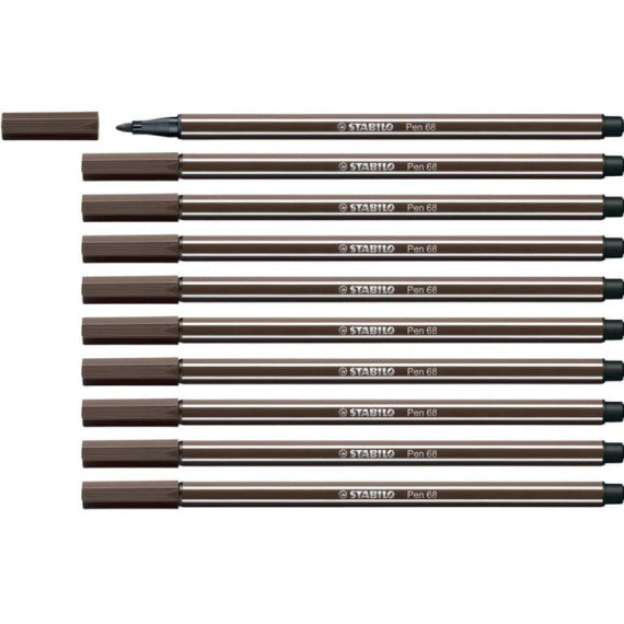Pennarelli Stabilo Pen 68 tratto 1 mm ambra 68/65