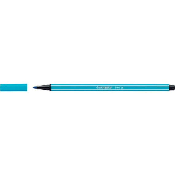 Pennarelli Stabilo Pen 68 tratto 1 mm blu chiaro 68/31