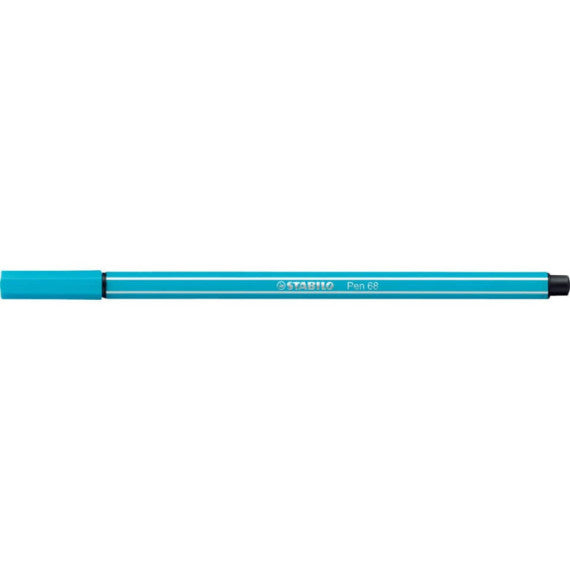 Pennarelli Stabilo Pen 68 tratto 1 mm blu chiaro 68/31
