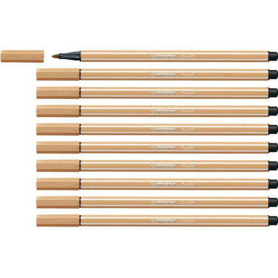 Pennarelli Stabilo Pen 68 tratto 1 mm ocra chiaro 68/88