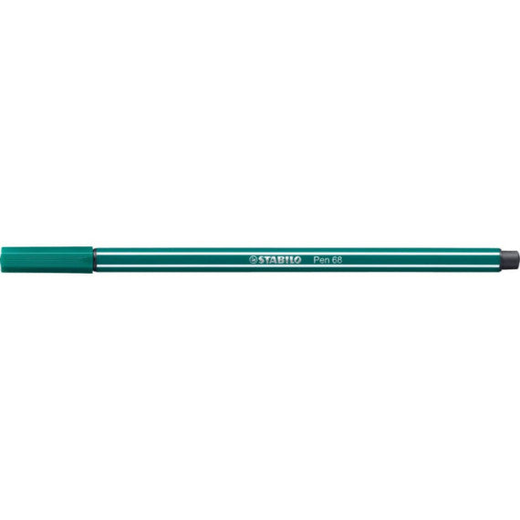 Pennarelli Stabilo Pen 68 tratto 1 mm verde turchese 68/53