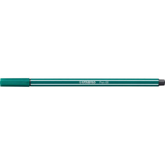 Pennarelli Stabilo Pen 68 tratto 1 mm verde turchese 68/53