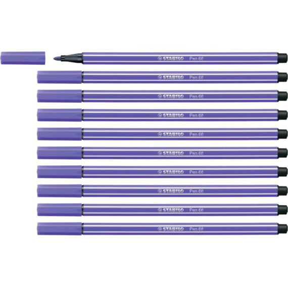 Pennarelli Stabilo Pen 68 tratto 1 mm viola 68/55