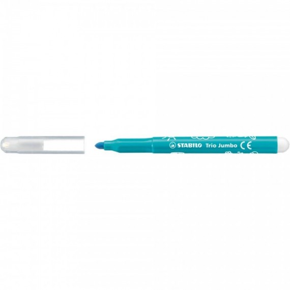Pennarelli Stabilo Trio Jumbo tratto 3 mm confezione da 12 - 380/12