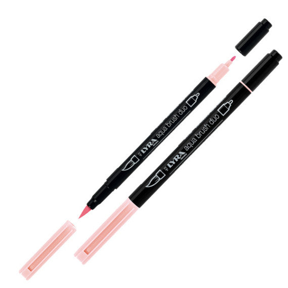 Pennarello Aqua Brush Duo - skin tones - Lyra - conf. 6 pezzi