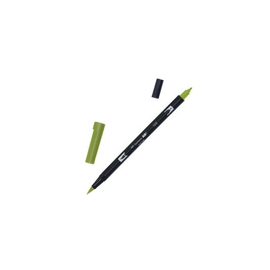 Pennarello Dual Brush 158 - dark olive - Tombow
