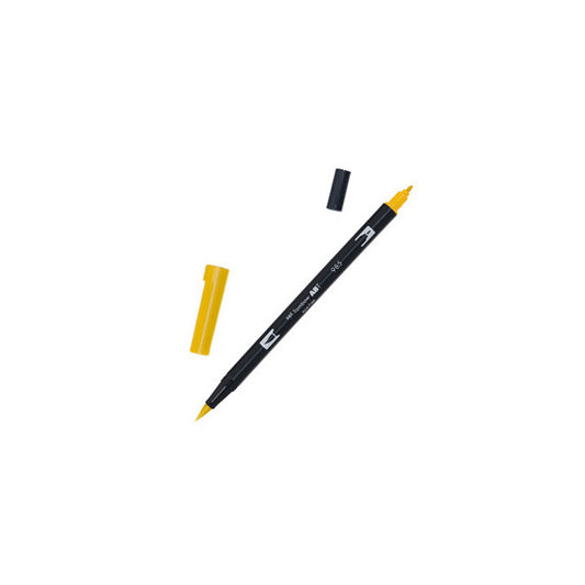 Pennarello Dual Brush 985 - chrome yellow - Tombow