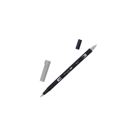 Pennarello Dual Brush N65 - cool gray 5 - Tombow
