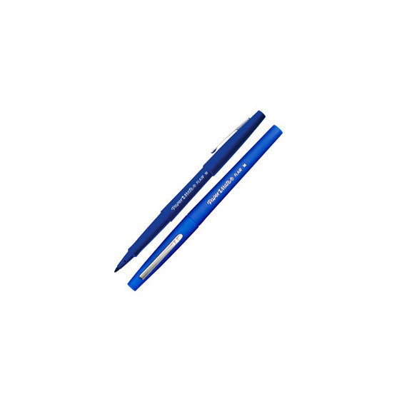 Pennarello Flair Nylon punta feltro - punta 1,10mm - blu - Papermate