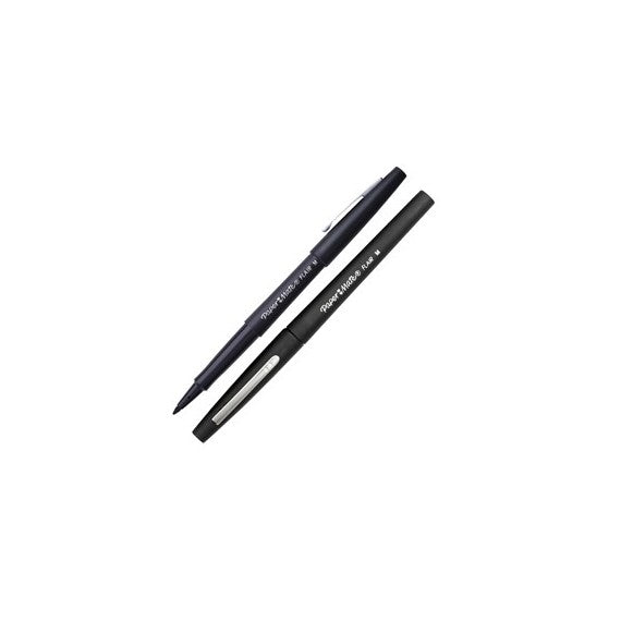 Pennarello Flair Nylon punta feltro - punta 1,10mm - nero - Papermate