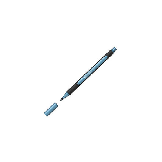 Pennarello Metallic Liner 020 - punta 1,2 mm - azzurro - Schneider