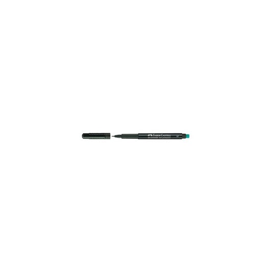 Pennarello Multimark universale permanente con gomma - punta superfine 0,4mm - nero  - Faber Castell