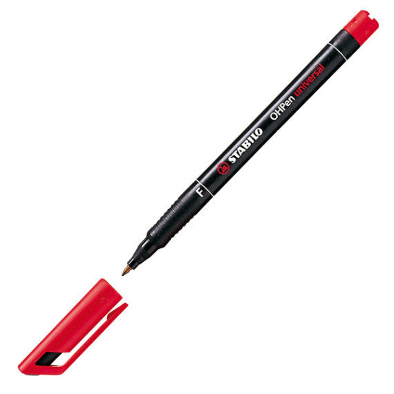 Pennarello OHPen universal permanente 842  - punta fine 0,7 mm - colori assortiti - Stabilo - conf. 8 pezzi