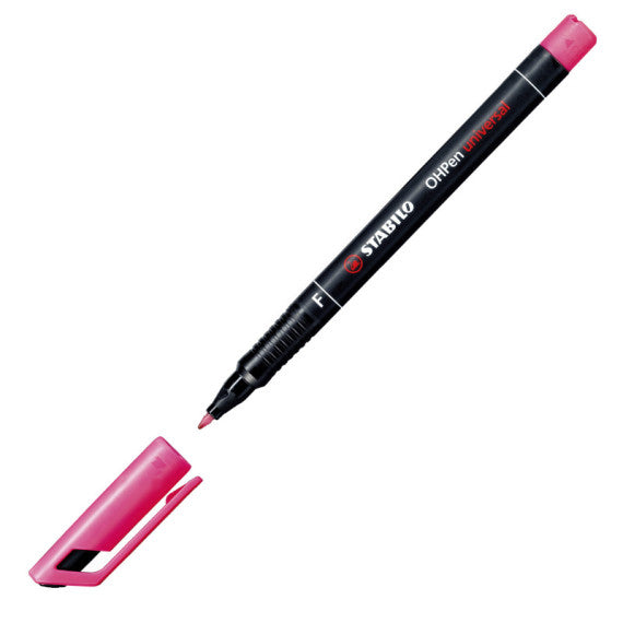 Pennarello OHPen universal permanente 842  - punta fine 0,7 mm - colori assortiti - Stabilo - conf. 8 pezzi