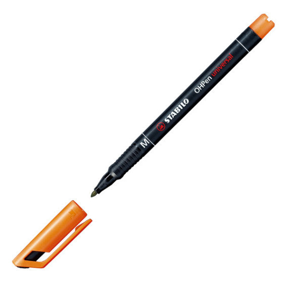 Pennarello OHPen universal permanente 843 - punta media 1 mm - colori assortiti - Stabilo - conf. 8 pezzi