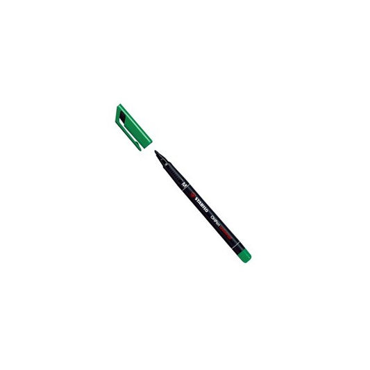 Pennarello OHPen universal permanente 843 - punta media 1 mm - verde - Stabilo