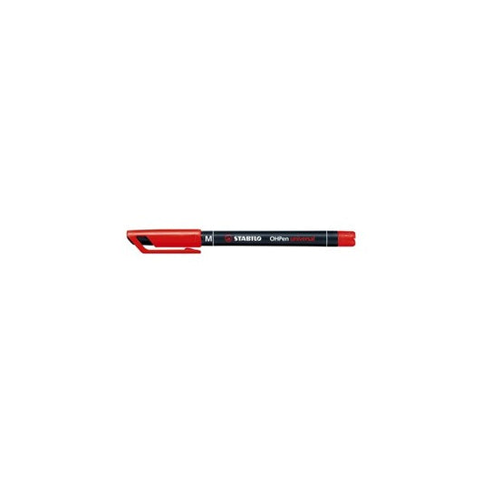 Pennarello OHPen universal permanente 843  - punta media 1,0 mm - rosso - Stabilo