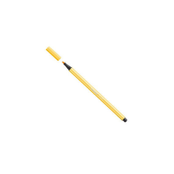 Pennarello Pen 68 - giallo 44 - Stabilo