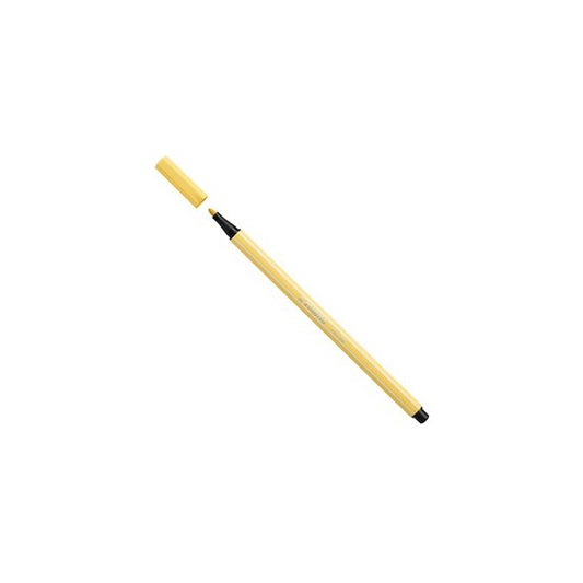 Pennarello Pen 68 - giallo chiaro - 23 - Stabilo