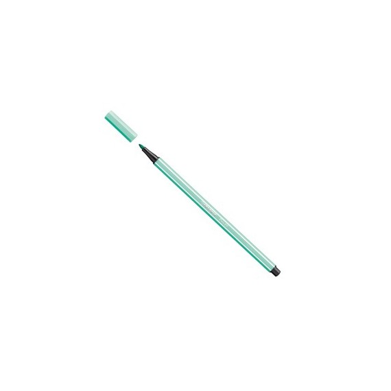 Pennarello Pen 68  - verde ghiaccio 13 - Stabilo