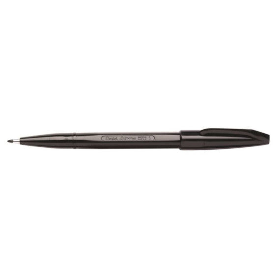 Pennarello Pentel Sign Pen punta fibra 2 mm 0,8 mm nero S520-A