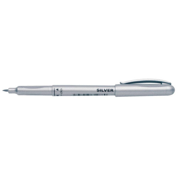 Pennarello per feltro CWR punta fine argento C2670/2