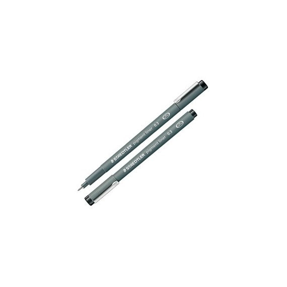 Pennarello Pigment Liner 308 - nero - 0,3 mm - Staedtler