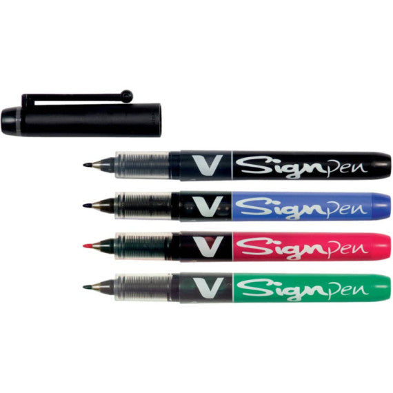 Pennarello Pilot V SIGN PEN 2 mm rosso rosso 001502