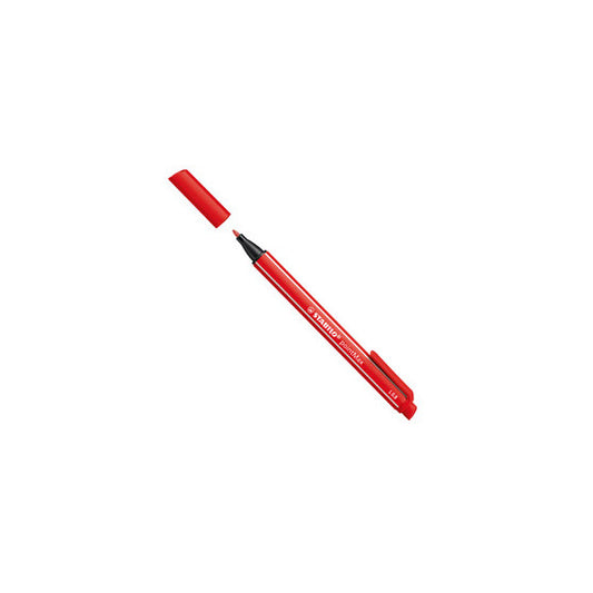 Pennarello PointMax punta feltro - punta 0,80mm - rosso - Stabilo