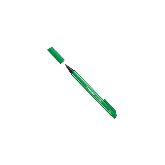 Pennarello PointMax punta feltro - punta 0,80mm - verde - Stabilo