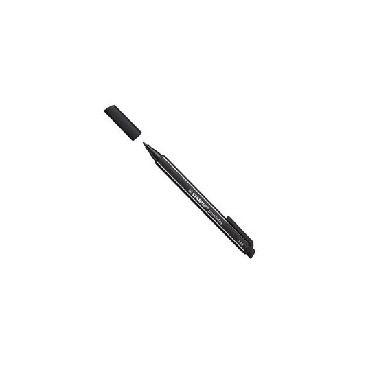Pennarello PointMax punta feltro - punta 0,8mm - nero - Stabilo