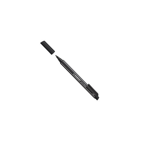 Pennarello PointMax punta feltro - punta 0,8mm - nero - Stabilo