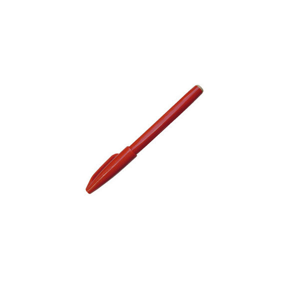Pennarello Sign Pen S520 punta feltro - punta 2 mm - rosso - Pentel