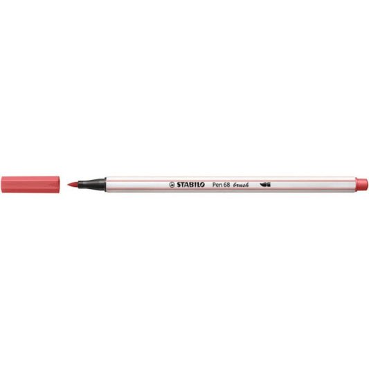 Pennarello Stabilo Pen 68 brush - punta a pennello - M 1 mm ruggine 568/47