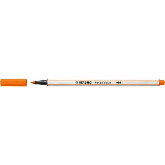 Pennarello Stabilo Pen 68 brush - punta a pennello - M 1 mm vermiglio pallido - 568/30