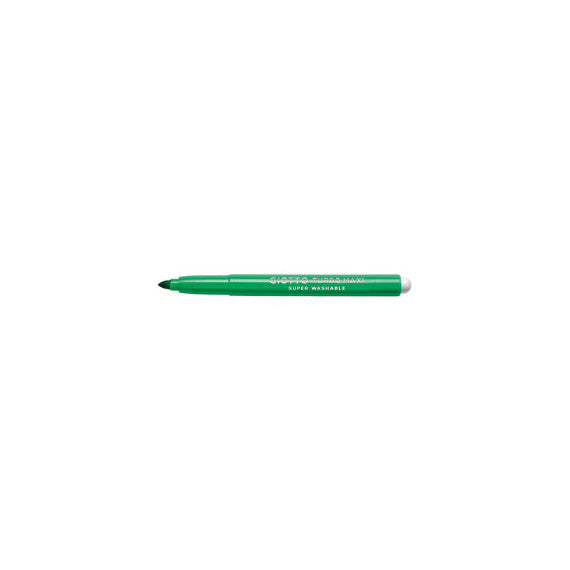 Pennarello Turbomaxi Monocolore - punta ø5mm - verde chiaro - Giotto