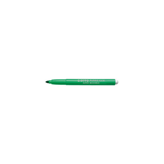 Pennarello Turbomaxi Monocolore - punta ø5mm - verde chiaro - Giotto