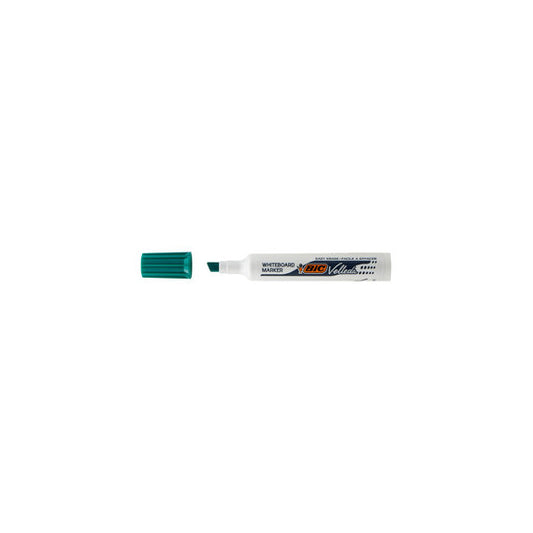 Pennarello Whiteboard Marker Velleda 1791  - punta a scalpello da 3,3 a 4,6mm - verde - Bic