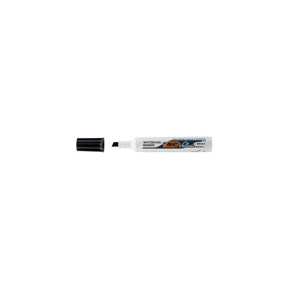Pennarello Whiteboard Marker Velleda 1791 - punta a scalpello da 3,3mm a 4,6mm - nero - Bic
