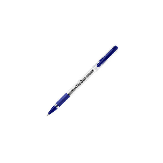 Penne a sfera con cappuccio Gelocity Stic - punta 0,5 mm - blu - Bic - scatola 30 pezzi